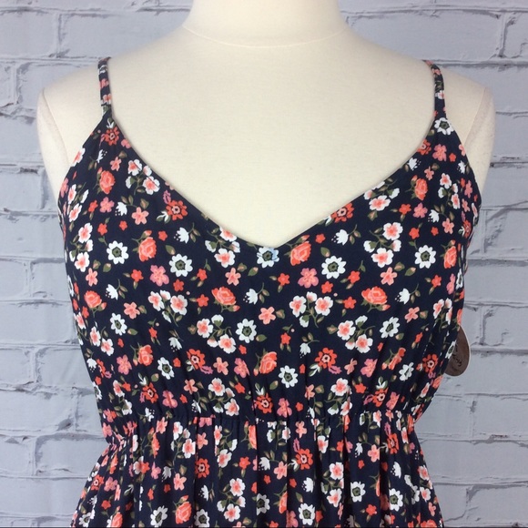 Jolie&Joy Floral Hi-Low Dress, Size XL - Picture 2 of 13